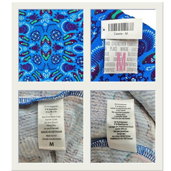 LuLaRoe Cassie Bundle of 5 Womens M Skirts Pencil Multicolor NWT - Picture 6 of 16